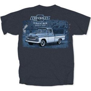 Chevrolet Trucks Since 1918 Men's Blue T-Shirt Sz. XL MSRP: $25+tax *NWT